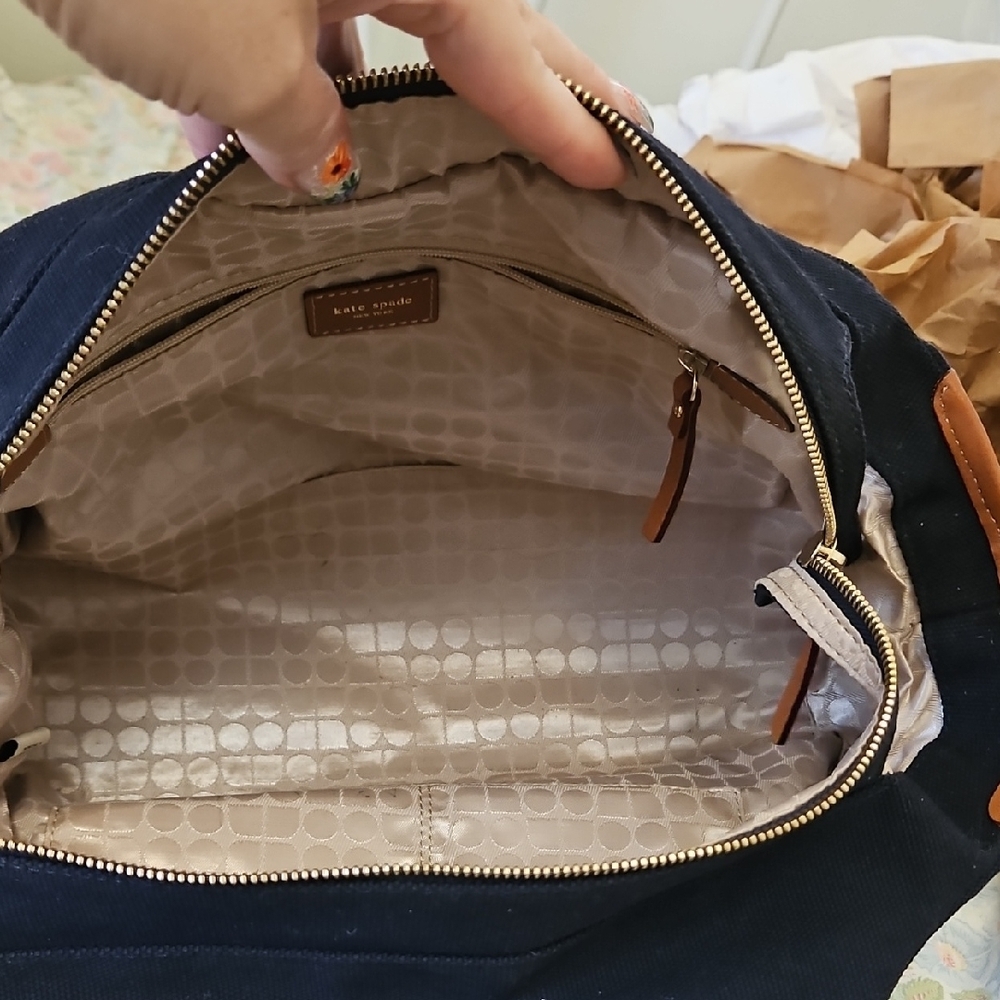 Kate Spade Black and Brown Women's Bag - Picture 9 of 11